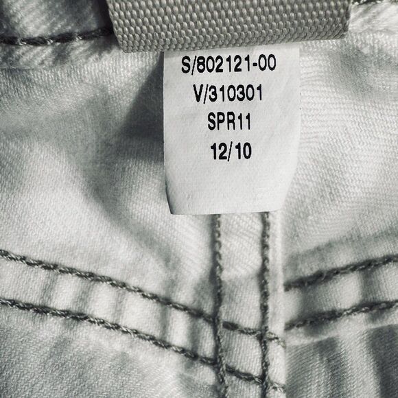 Gap Long And Lean Jeans 4/27 (30 x 29) White Bootcut Low Mid Denim Womens - Picture 5 of 8